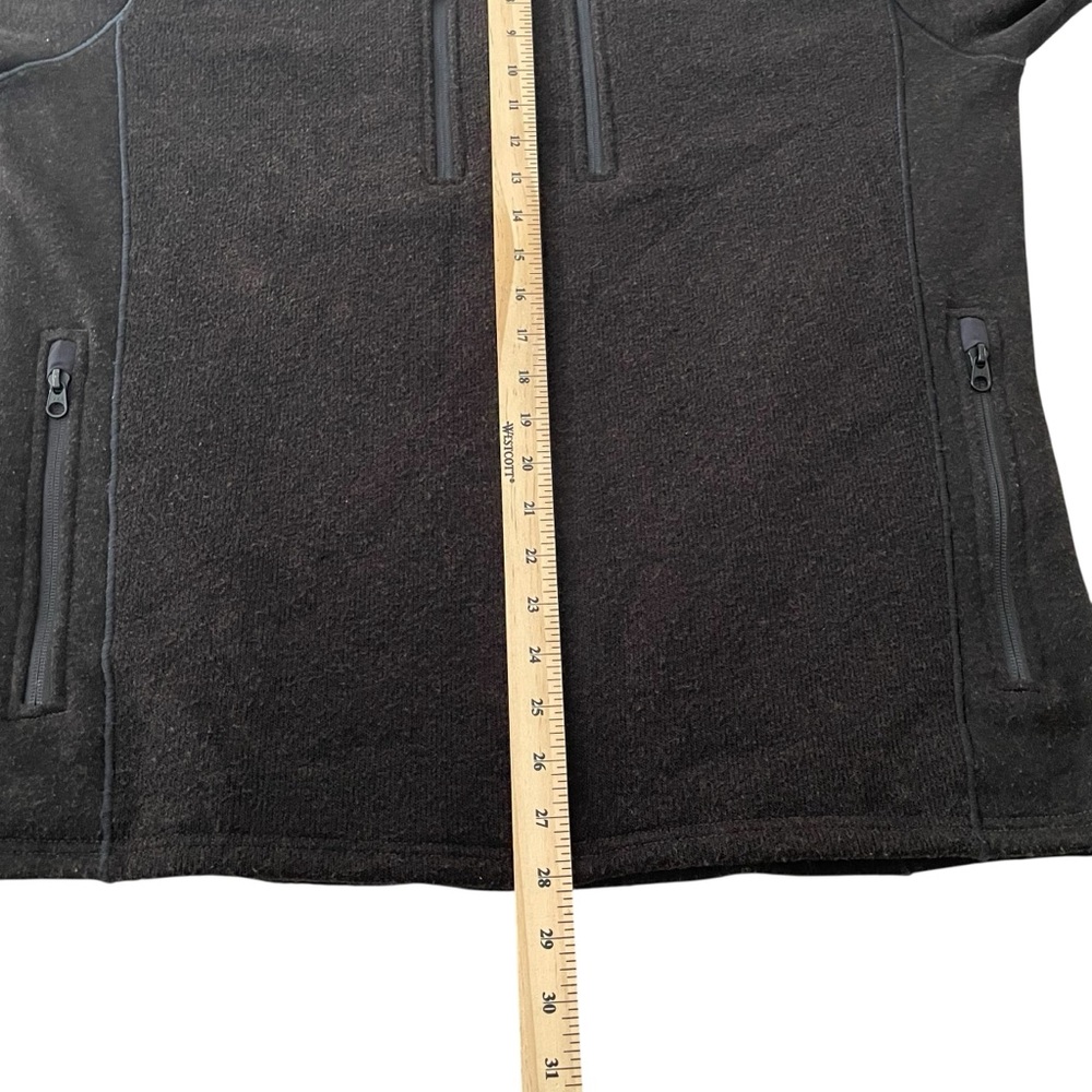 Kuhl Interceptr Fleece Jacket Mens XL Brown Full Zip Hiking Outdoors Pockets - Picture 11 of 11